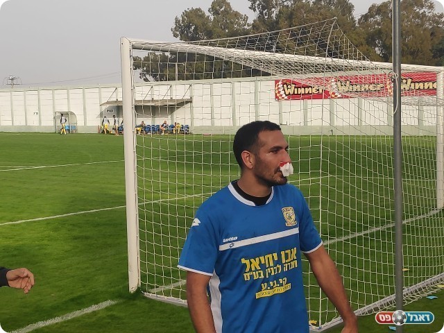 עמרי כהן לאחר המאבק (אביחי דלאל)